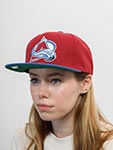 Бейсболка MITCHELL NESS арт. HHSS5367-CAVYYPPPRDLB Colorado Avalanche NHL (бордовый / синий)
